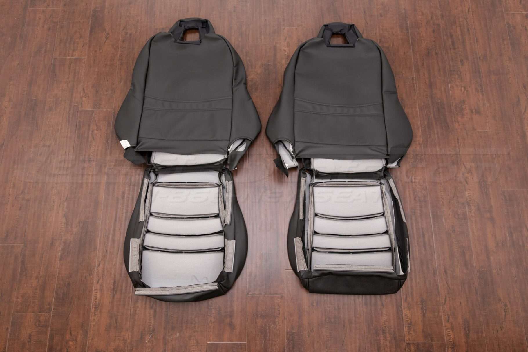 Honda S2000 Upholstery Kit - Black - Back of front seats
