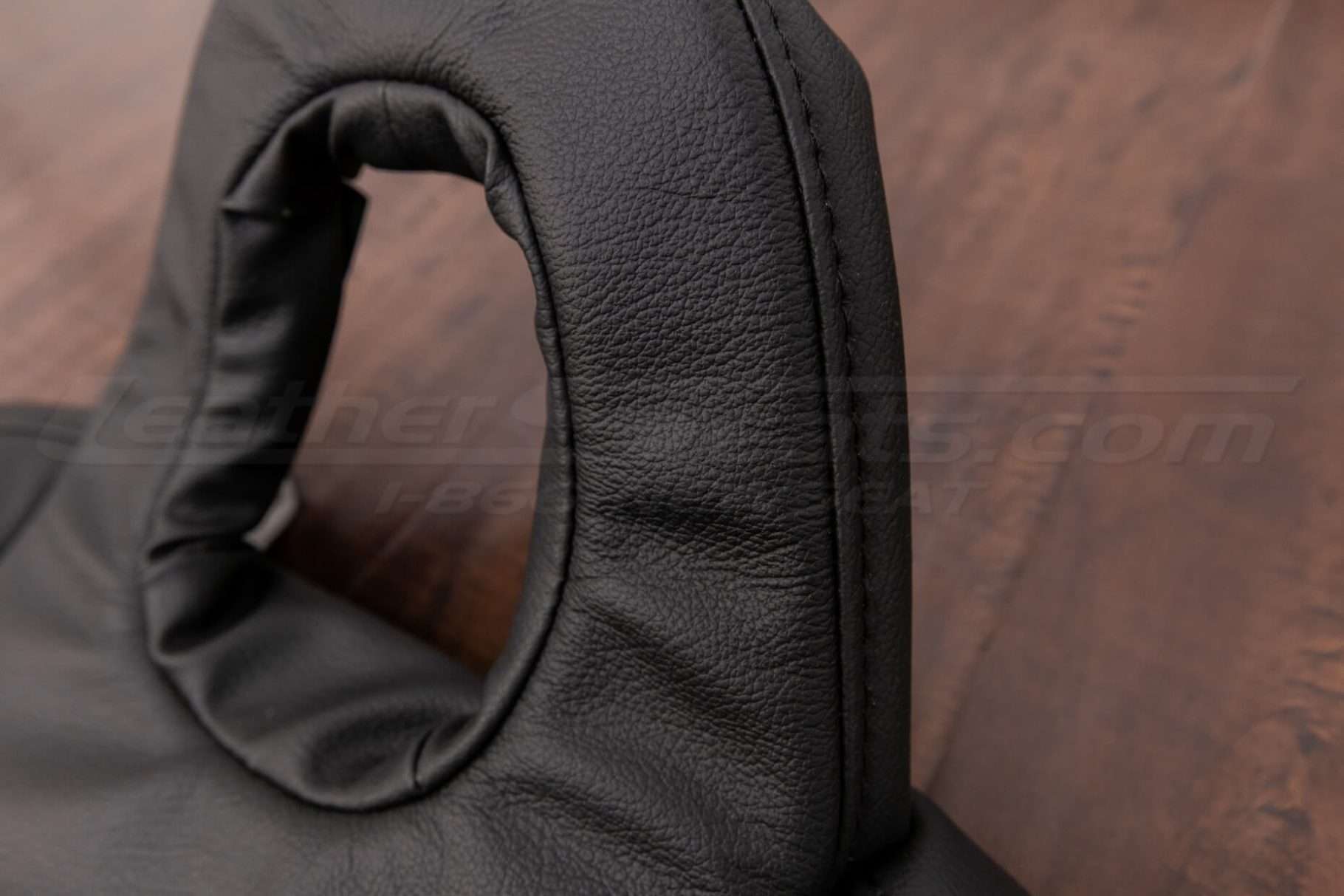 Honda S2000 Upholstery Kit - Black - Headrest side-stitching