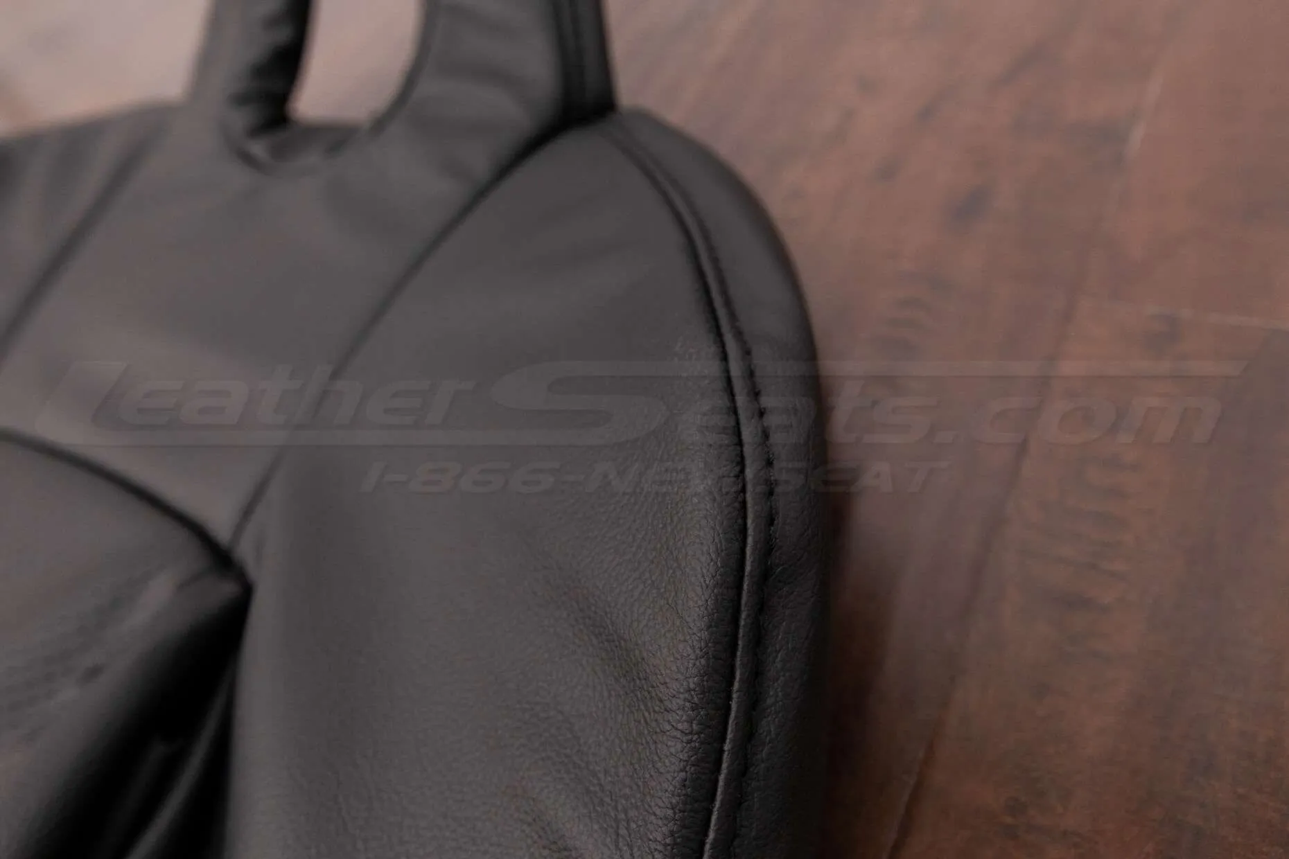 Honda S2000 Upholstery Kit - Black - Black side double-stitching