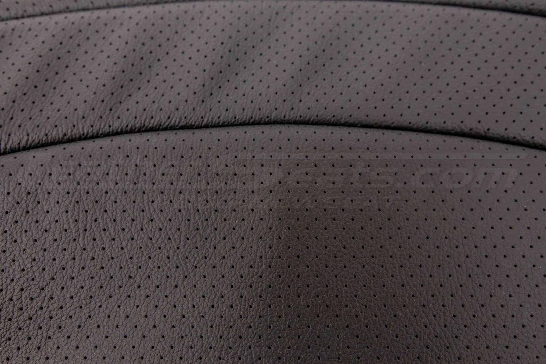 Honda S2000 Upholstery Kit - Black - Perforation close-up