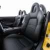 Honda S2000 Leather Upholster - Black - Front drivers seat alternative angle