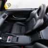 Honda S2000 Leather Upholster - Black - Front passenger seat overhead view