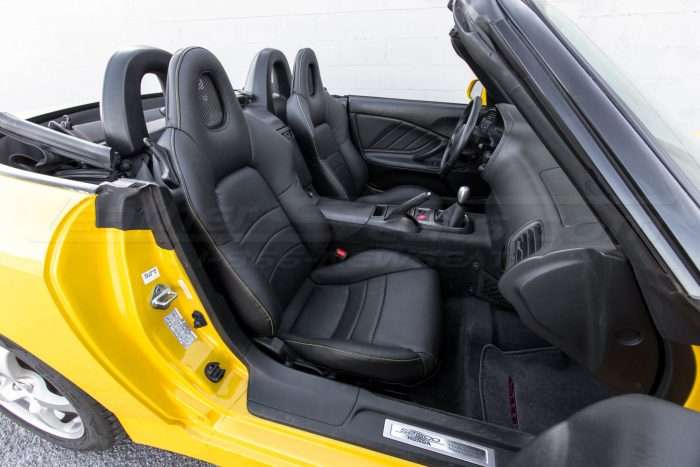 Honda S2000 Leather Upholster - Black - Full interior - passenger side