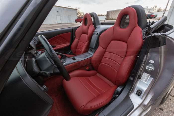 Honda S2000 install - Cardinal - Front driver seat