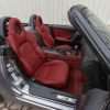 Honda S2000 Cardinal Leather Seats - Installed - Passenger side wide angle