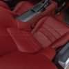 Honda S2000 Cardinal Leather Seats - Installed - Top-down view of passenger seat