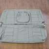 Ford Superduty Upholstery Kit - Light Grey - Rear seats with armrest