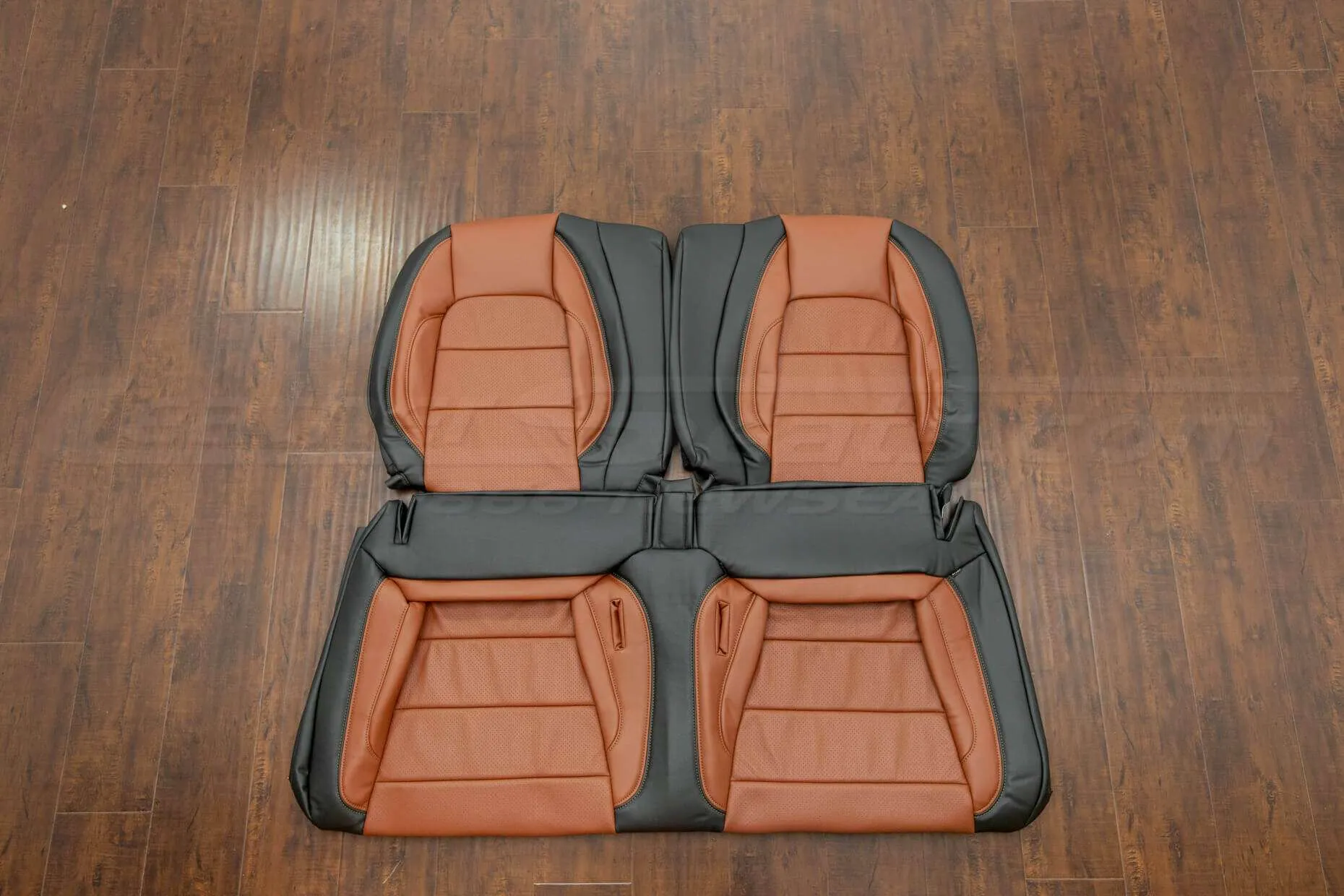 Ford Mustang upholstery kit -Mitt Brown - Rear seats