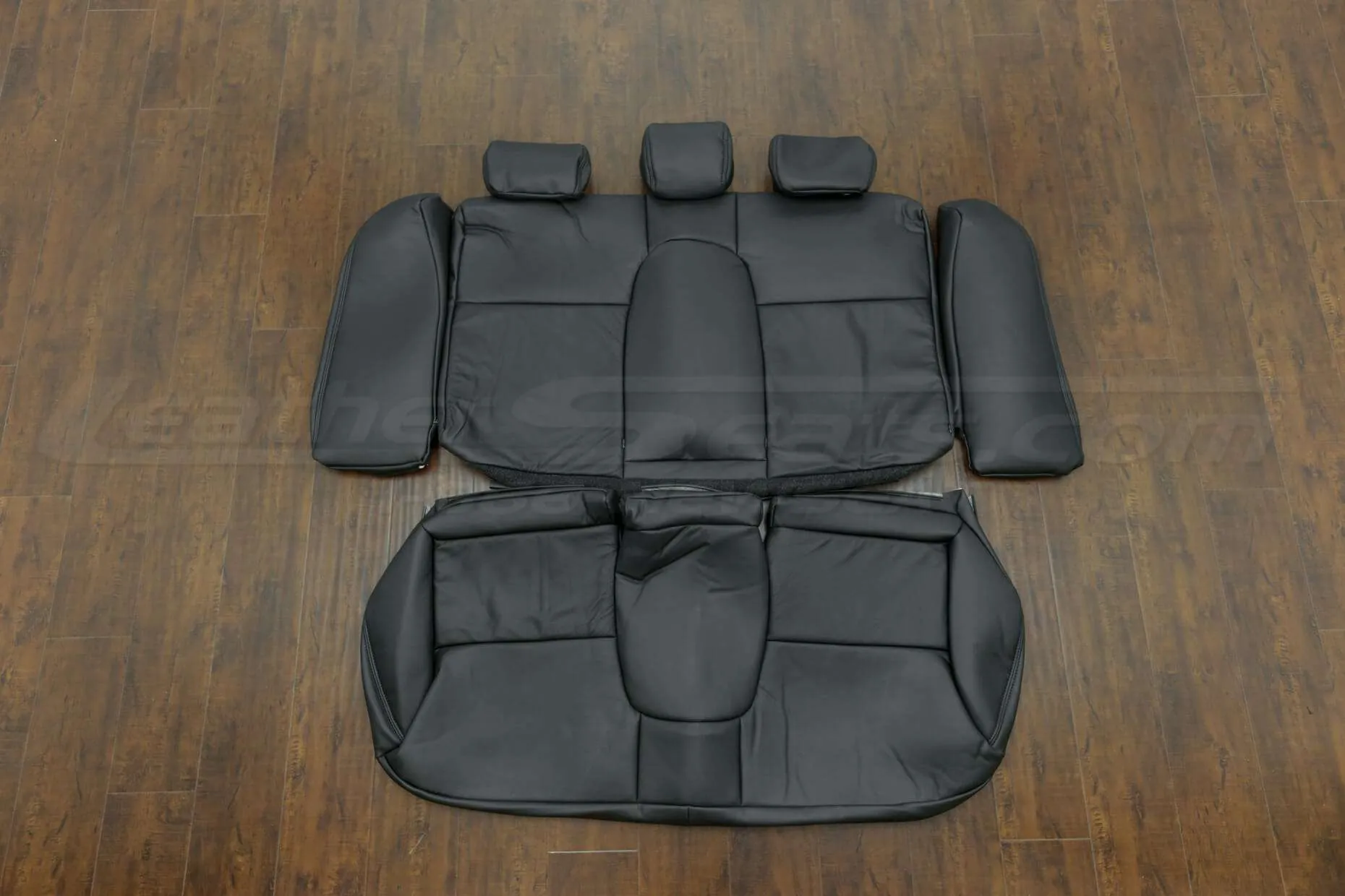 2014-2015 Honda Civic Upholstery Kit - Black - Back seats with bolsters and armrest