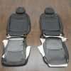 Honda CRV Upholstery Kit - Black - Back view of front seats