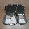 Honda CRV Upholstery Kit - Black - Back view of rear seats