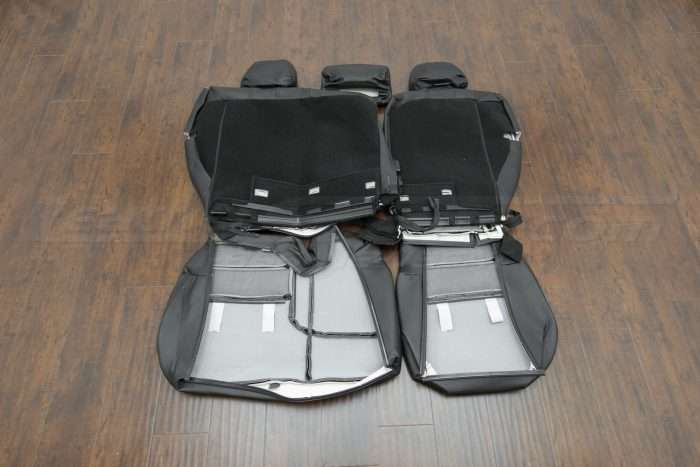 Honda CRV Upholstery Kit - Black - Back view of rear seats