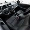 Honda CRV Leather Seat Kit - Black - Installed - Front drivers seat