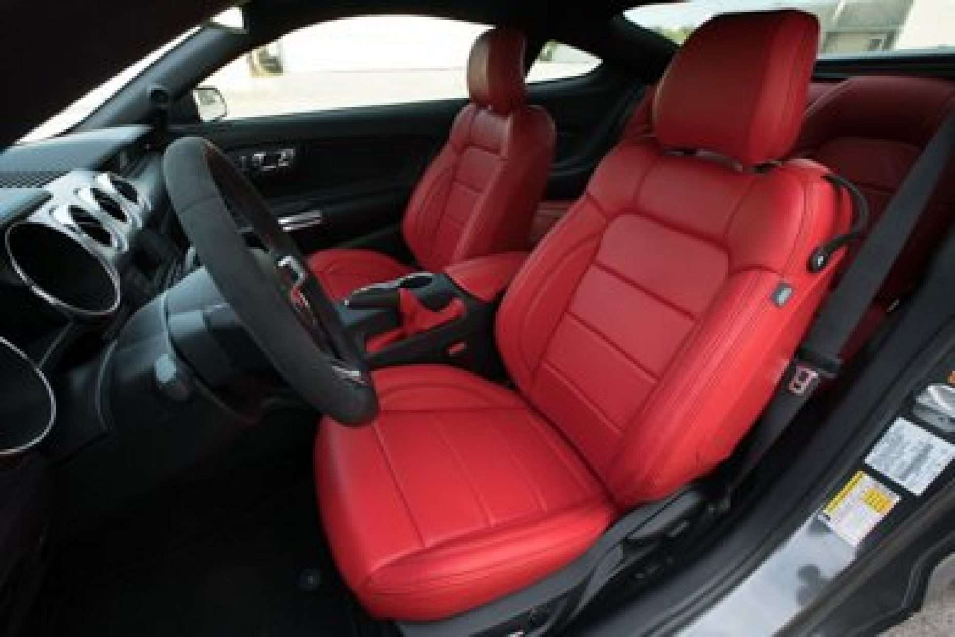 Ford Mustang Leather Kit Bright Red