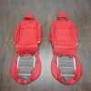 Ford Mustang Bright Red Upholstery Kit - Back of front seats