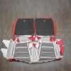 Ford Mustang Bright Red Upholstery Kit - Back of rear seats