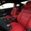 Ford Mustang Bright Red Upholstery Kit - Installed - Front Seats