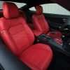 Ford Mustang Bright Red Upholstery Kit - Front interior