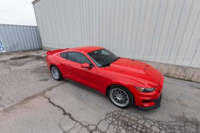 Bright Red Ford Mustang Exterior