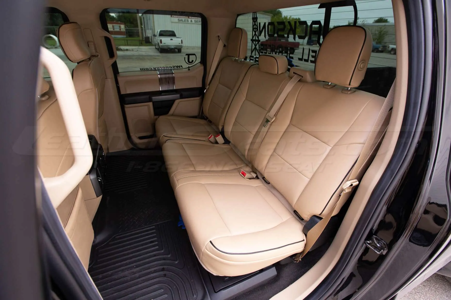Ford Superduty Leather Seats - Installed - Rear seats