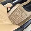 Quadrata Ford Superduty install - Back & Bisque -vFront passenger seat - top down view