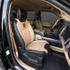 Quadrata Ford Superduty install - Back & Bisque - Front passenger seat wide angle