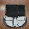 2017-2019 Honda Civic Upholstery Kit - Black - Back view of rear seats