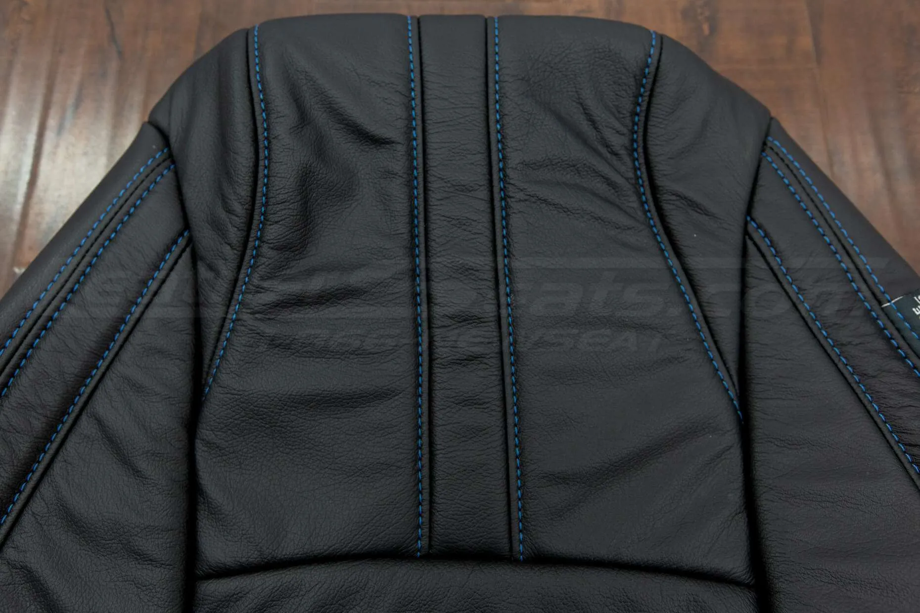 2017-2019 Honda Civic Upholstery Kit - Black - Front backrest stitching