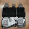 Ford Expedition Leather Upholstery Kit - Black - Back of rear seats