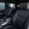 Ford Expedition Leather Upholstery Kit - Black - Installed - Front driver backrest and headrest