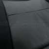 Ford Raptor Leather Upholstery Kit- Black & Bright Red - Perforated insert close-up
