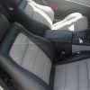 Mitsubishi 3000GT/Dodge Stealth installed kit - Dark Graphite w/ Dove Grey - rear seats