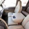 Ford Superduty Leather Seats - Nutmeg - Front passenger seat & center console