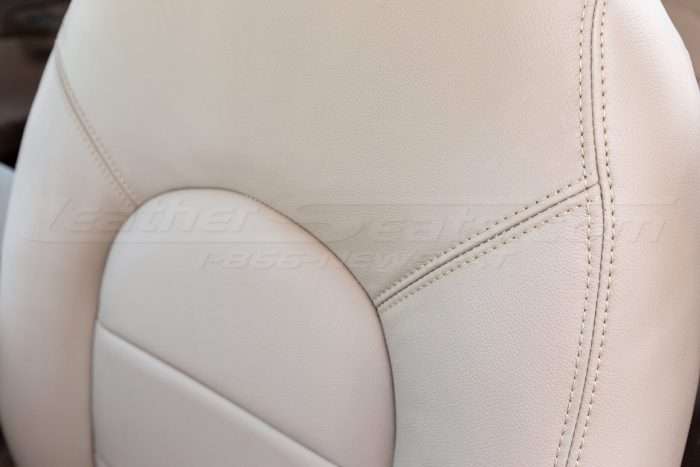 Ford Superduty Leather Seats - Nutmeg - Insert stitching