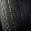 Dodge Ram Upholstery Kit - White double-stitching & Black suede
