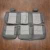 Ford F-150 Upholstery Kit - Graphite & Stone - Rear seats