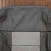 Ford F-150 Upholstery Kit - Graphite & Stone - Upper section of backrest