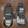 Nissan Titan Upholstery Kit - Black - Back of front seats and armrest