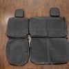Nissan Titan Upholstery Kit - Black - Back view of rear seats