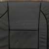 Nissan Titan Upholstery Kit - Black - Backrest perforation