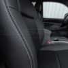 Toyota Tacoma Installed Leather Kit - Black - Installed - Backrest side double-stitching