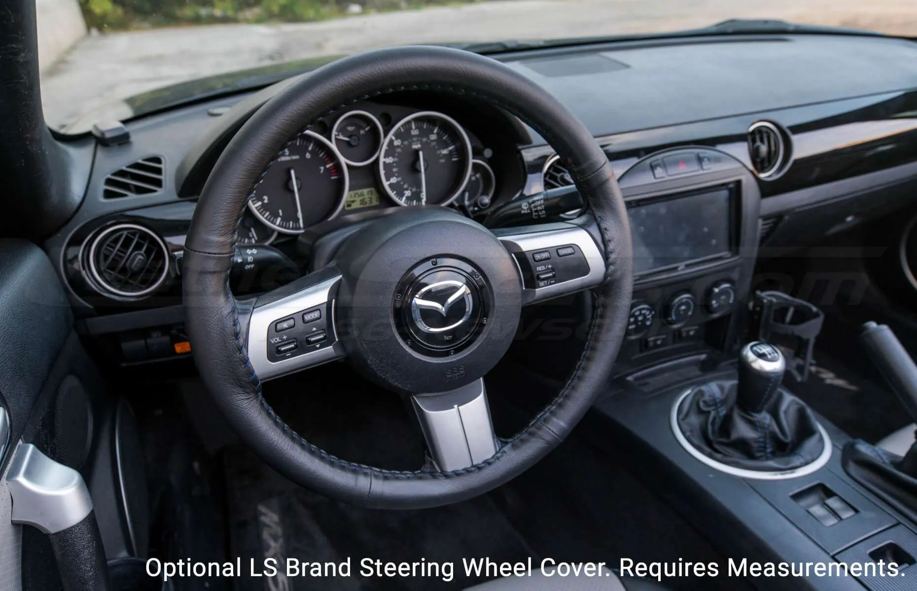 2006-2009 Mazda Miata Leather Seats - Steering wheel cover