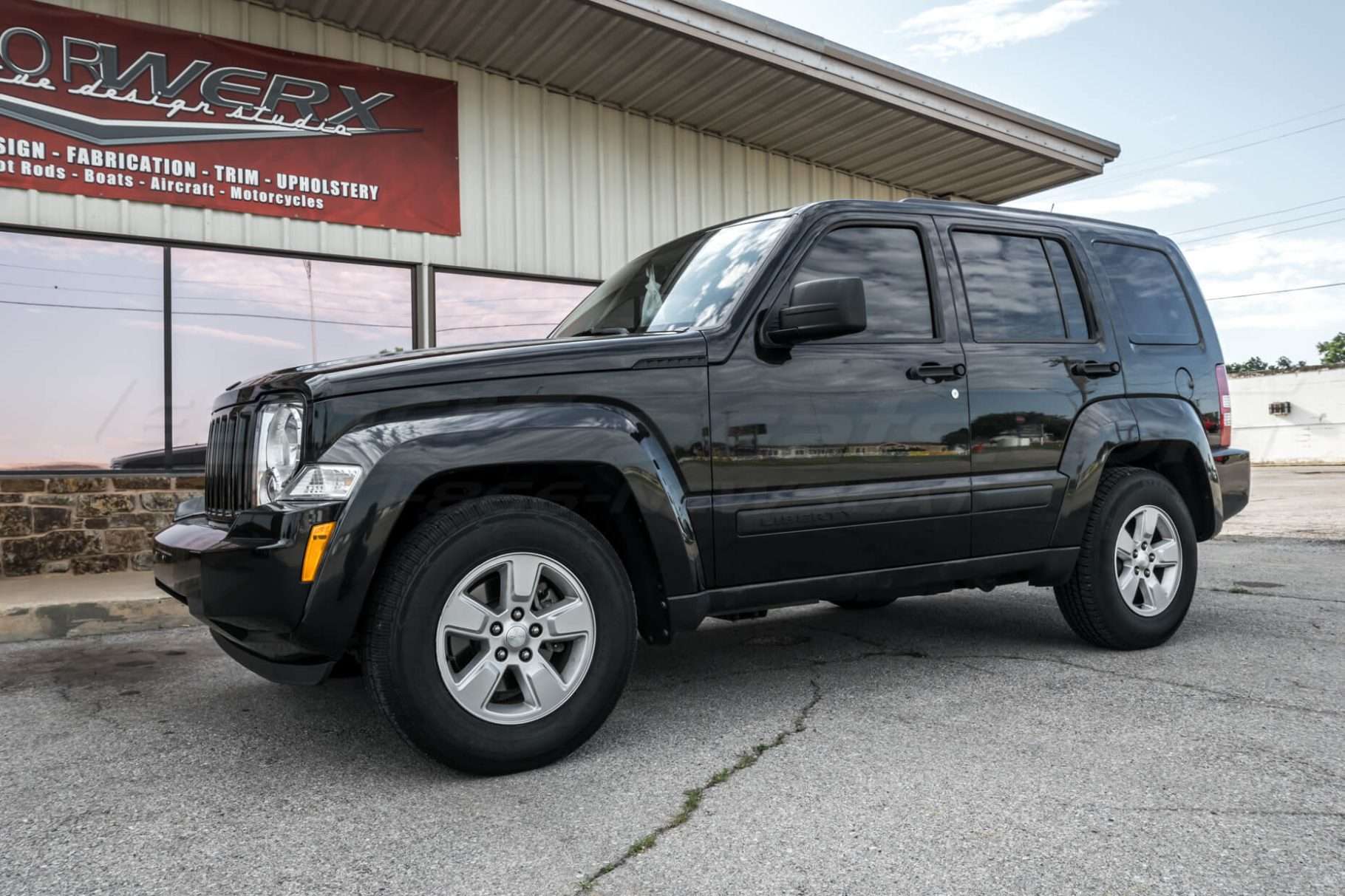 2008-2012 Jeep Liberty Black Exterior