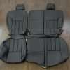 Jeep Liberty Leather Kit - Black - Rear seats