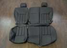 Jeep Liberty Leather Kit - Black - Rear seats