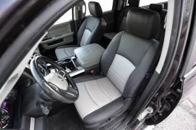Dodge Ram Leather Seats - Black & Dark Graphite - Featured Image
