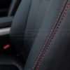 Ford F-150 Leather Seats - Black - Red side stitching