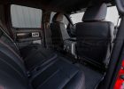 Ford F-150 Leather Seats - Black - Back view of front seats
