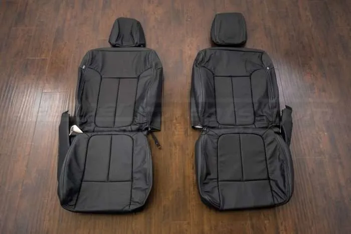 Ford F-150 Upholstery Kit - Black - Front seats