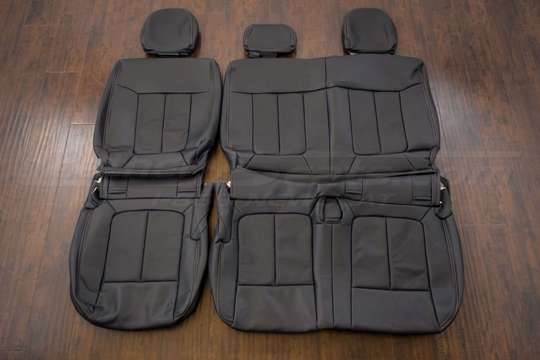 Ford F-150 Upholstery Kit - Black - Rear seats